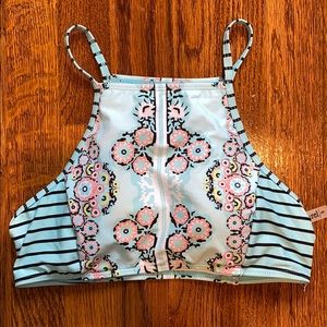 C Apparel Halter Bikini Top